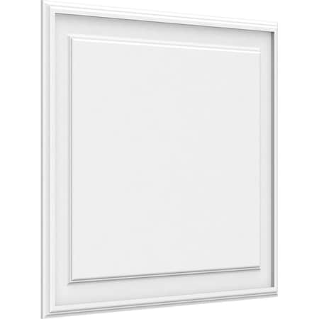 Ekena Millwork Legacy Raised Panel Decorative Wall Panel, 30"W x 26"H x 5/8"P WALP30X26X062LEG